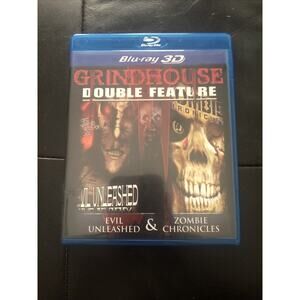 Grindhouse Double Feature - Evil Unleashed & Zombie Chronicles 3D Blu-Ray TESTED